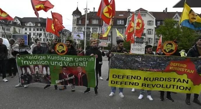 İrade gaspına karşı Kopenhag ve Solothurn’da eylem yapıldı