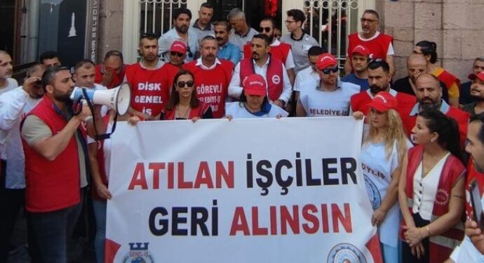 Sendikalardan İzBB işçilerine destek: İşçiden tasarruf olmaz