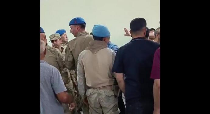 Vali’nin korumaları tepki gösteren genci darp etti!