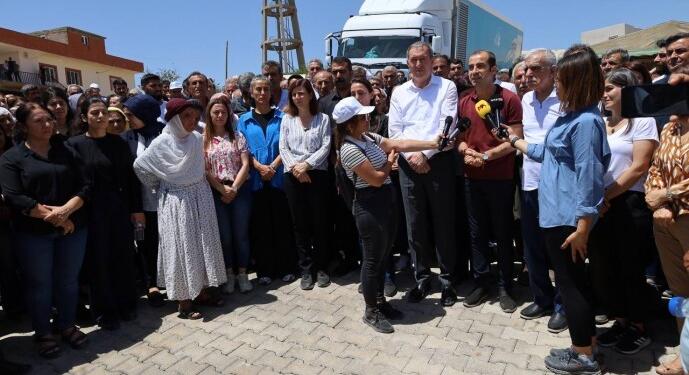 DBP ve DEM Parti Eşbaşkanları: Halkımızın acılarını birlikte saracağız