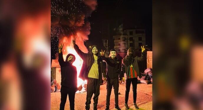 Gever’de gençler kayyıma karşı gece boyunca sokaklardaydı