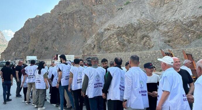 Kayyıma karşı Colemêrg’te miting: Yüzlerce yurttaş kente vardı