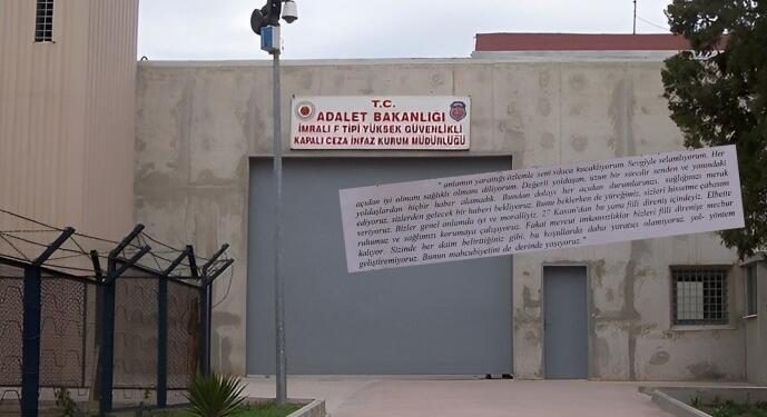 İmralı’ya gönderilen mektup ‘Abdullah Öcalan’a bağlılık’ gerekçesiyle engellendi