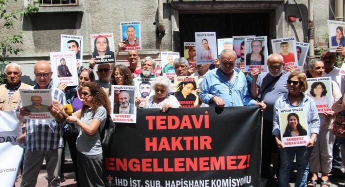 Hasta tutsaklar Kuday ve İvrendi için eylem: Tahliye edilmeliler