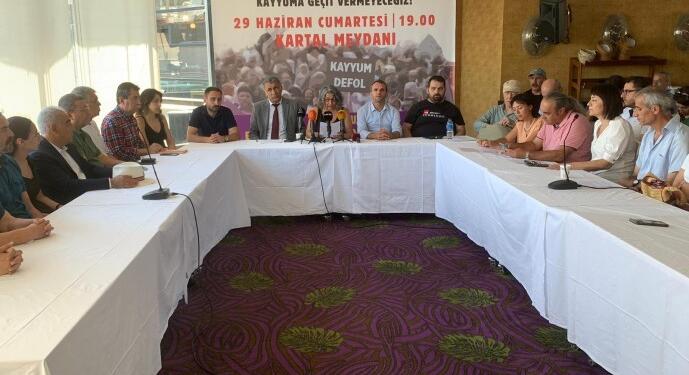 Emek, Barış ve Demokrasi Güçleri’nden ‘Kayyıma geçit yok’ mitingine çağrı