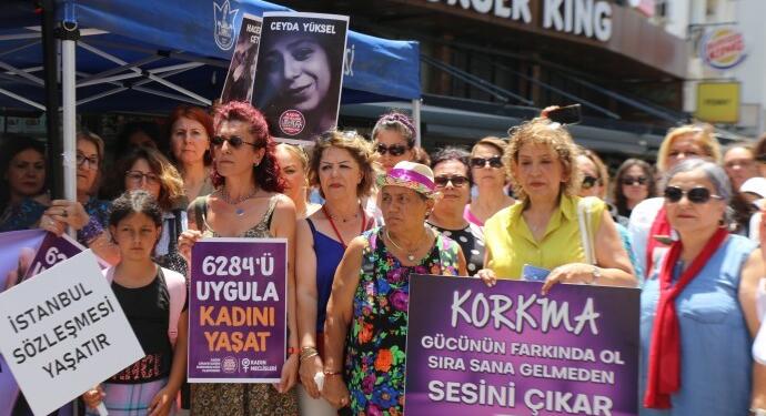 İzmir’de eylem: Kadın cinayetleri politiktir