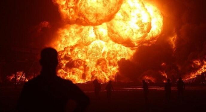 Hewlêr’de petrol rafinerisinde çıkan yangın sürüyor