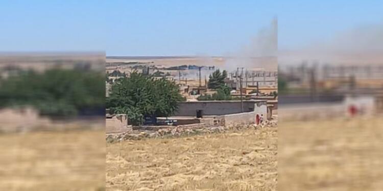 SİHA’lar bombaladı: Kobanê’nin iki köyünde yangın çıktı