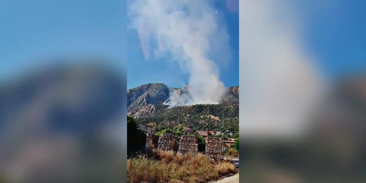 Türkiye’nin Metîna saldırısında yangın çıktı