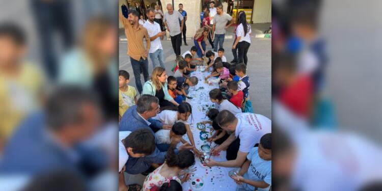 Dêrîk’te çocuk atölyesi