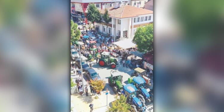 Denizli’nin Çal ilçesinde su isyanı