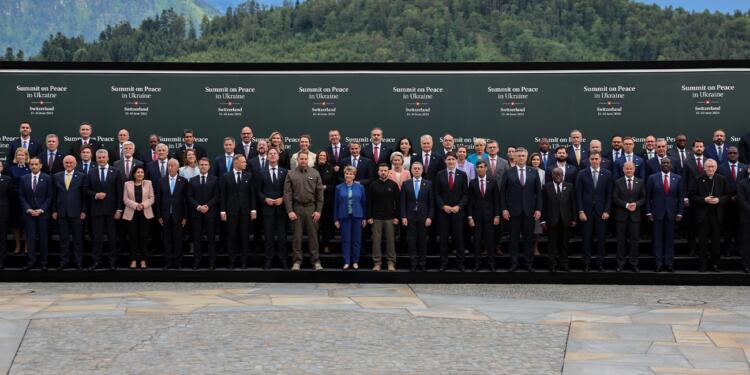 Ukrayna Barış Zirvesi düzenlendi