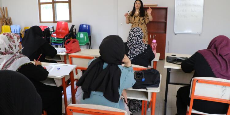 Rezan Belediyesi’nde kadınlar için mesleki kurslar