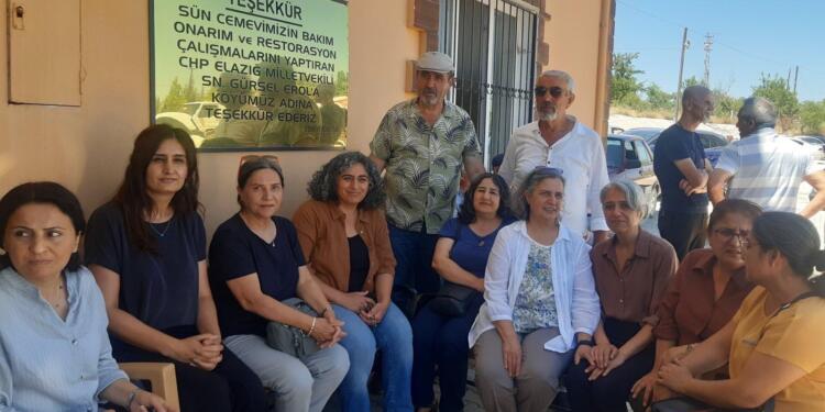 Gültan Kışanak, kaybettiği yakınları için lokma dağıttı