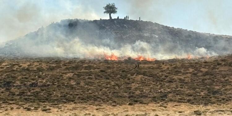 Bedro Yaylası’ndaki yangın söndürüldü