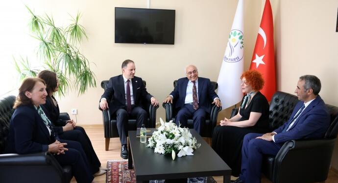 CHP ve Gelecek Partisi’nden DEM Parti’ye bayram ziyareti