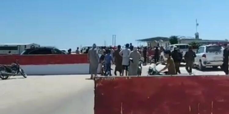 Ebû Zeydîn Kapısı’nın açılmasına karşı protesto gösterisi