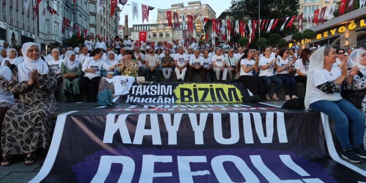 İstanbul’daki kayyım protestosunda İmralı tecridine tepki