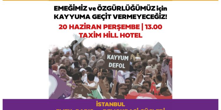 İstanbul’da kayyıma tepki mitingi düzenlenecek