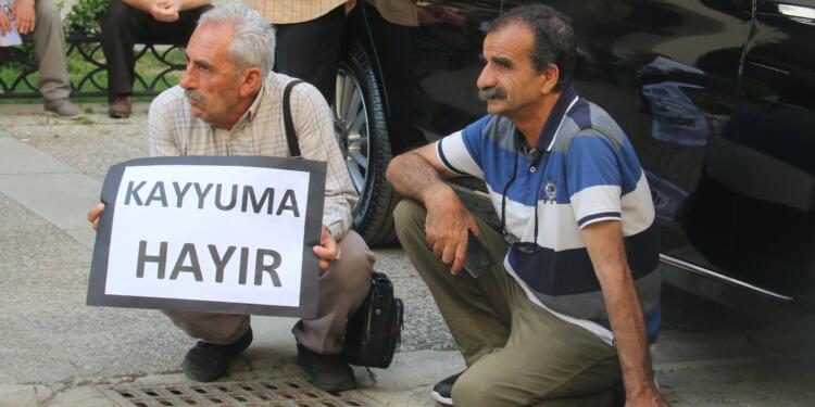 Eylemler 7. gününde: Kayyımı geri çek