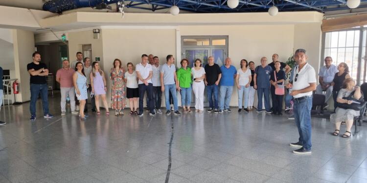 Balçova Belediyesi’nde TİS eylemi