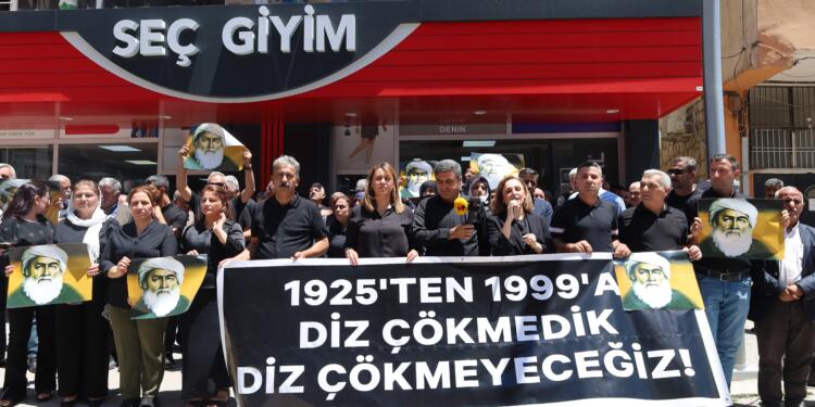 Şêx Seîd birçok kentte anıldı: Mücadelesini Öcalan sürdürüyor