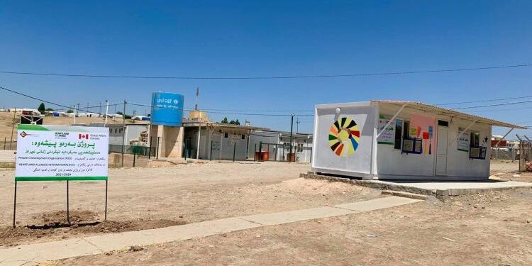 Şengal’de mültecilerin kaldığı kampta patlama