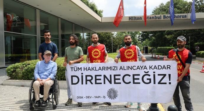 Direniş kazanımla sonuçlandı: İşçilerin hakkı verilecek