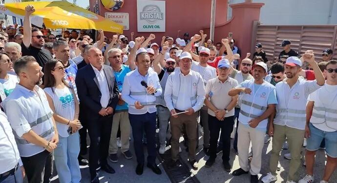 Kristal Yağ işçileri 31 gündür grevde