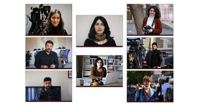 Gazetecilere meslektaşlarından destek: Yargı sopası ile sindiremezler