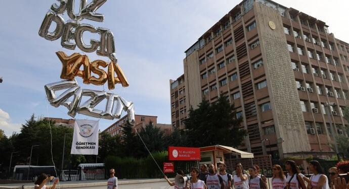 Eğitim Nöbeti: Haklarımızı alana kadar nöbetimiz sürecek