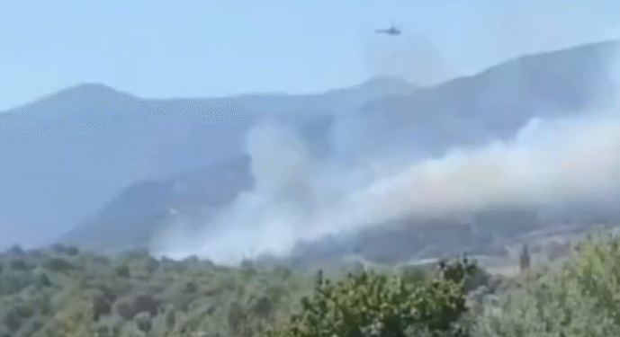 Menemen’de yangın çıktı