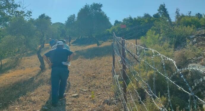 Maden şirketi yüzünden köylüler zeytinliklerine giremiyor