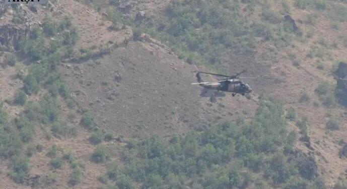 Girê Bahar’da helikopter düşürüldü