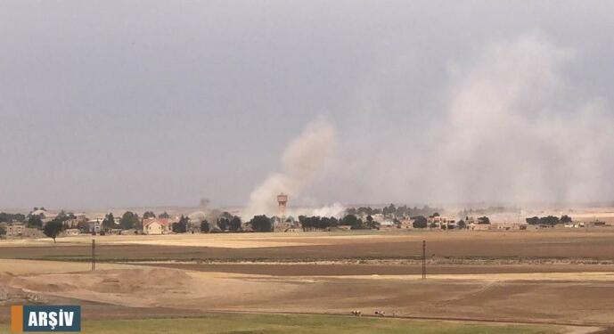 Türkiye gece boyu Kuzey ve Doğu Suriye köylerini bombaladı
