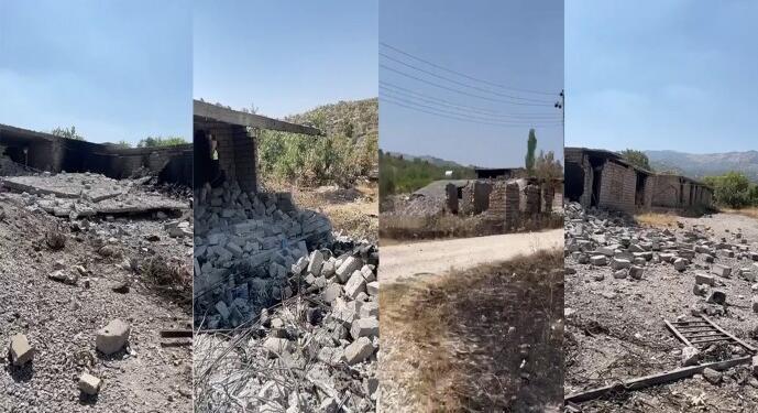 KDP’nin boşalttırdığı köylerde evler yakılıp, yıkıldı