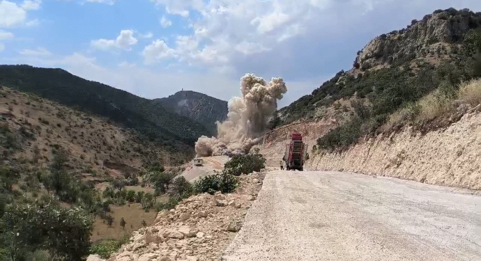 Gabar’da orman kıyımı: Dinamitlerle doğaya zarar veriliyor