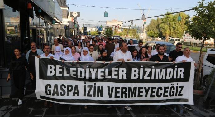 Silopiya’da irade gaspına karşı yürüyenlere destek