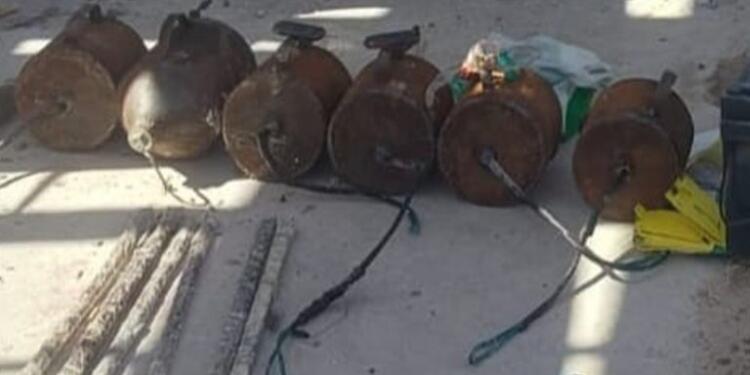 Musul’da camide DAİŞ bombaları bulundu