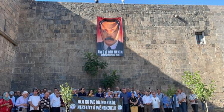 Vedat Aydın katledilişinin 33. yılında Amed’te anıldı