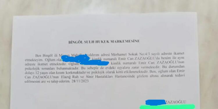 2 kişiyi öldüren Zazaoğlu’nun tedavi edilmesi için 8 ay önce mahkemeye başvurulmuş
