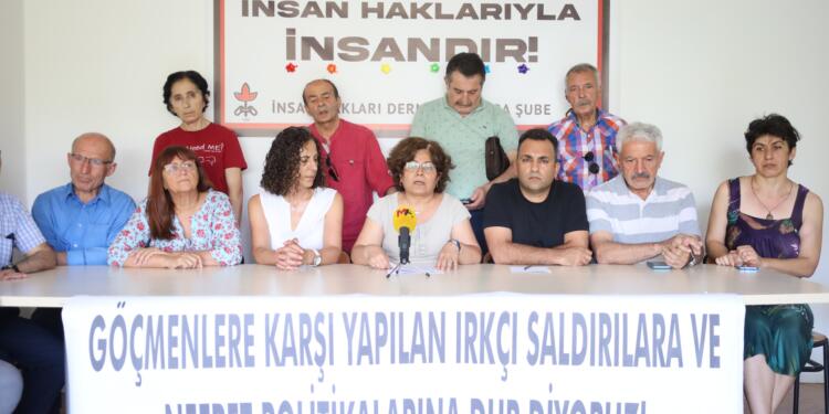 İHD çağrı yaptı: Mülteciler için ses çıkarın