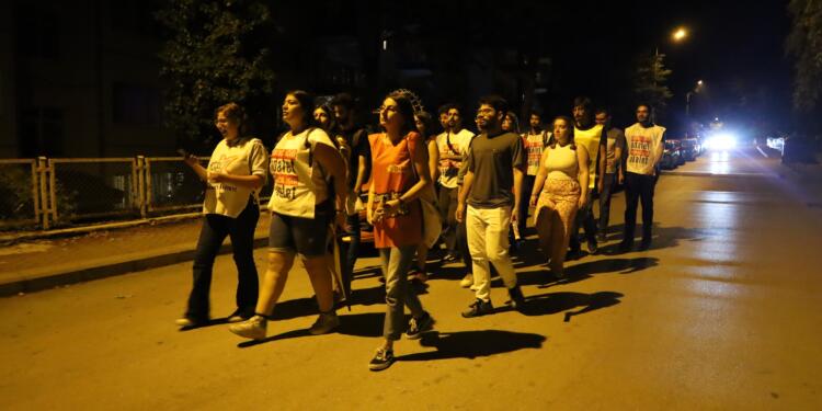 Gençlik örgütleri Suruç Katliamı için yürüdü: 5 gözaltı