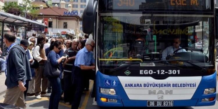 Ankara’da ulaşıma yüzde 40 zam yapıldı