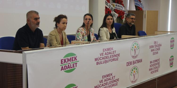 Êlih’te ‘Ekmek ve Adalet’ buluşması