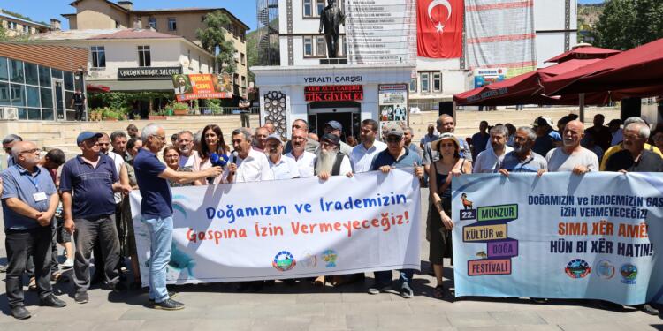 22. Munzur Festivali: İrademizin ve doğamızın gaspına izin vermeyeceğiz