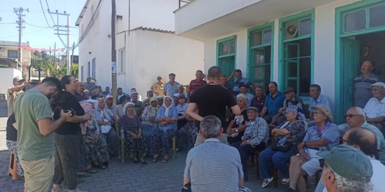 Köylüler madene karşı bir arada: Köyümüze yaklaşmanıza izin vermeyeceğiz