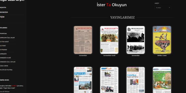 Özgür basın geleneğini sürdüren yayınların arşivi erişime açıldı