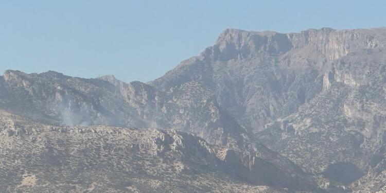 Cudî Dağı’nda yangın