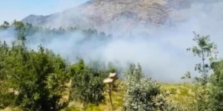 Sêgirgê kırsalında yangın